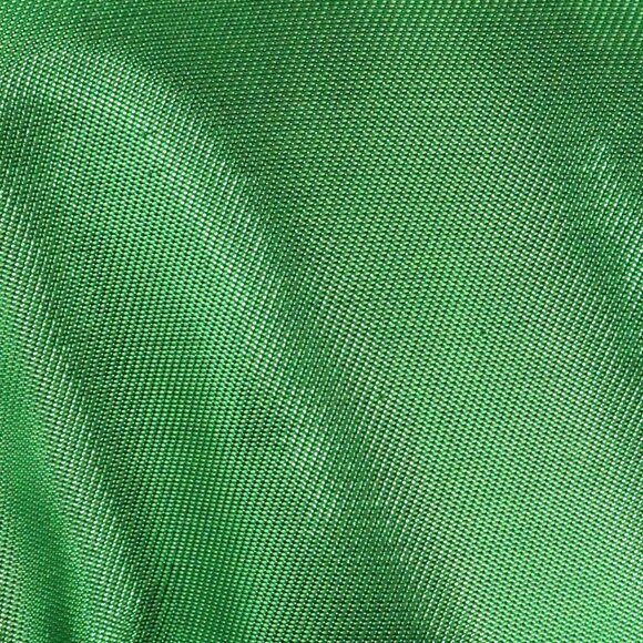 Happy x Nature Women's 2 Kate Hudson Metallic Green Wrap Dress 80's Inspired - Picture 6 of 16